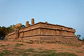 Mamallapuram - Tamil Nadu. The ruined Raya gopuram.